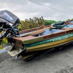 Sheelin 19ft Lake Boat, 9.8HP Tohatsu 4-Stroke Engine & Road Trailer Package
