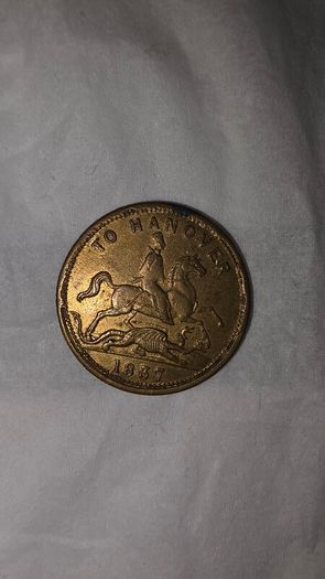 1837 Cumberland Jack Token