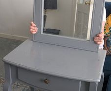 Hall table and matching mirror
