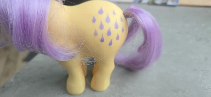 Lemon Drop Lemondrop Original Pose CC MLP G1 My Little Pony 1982