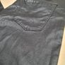 womens VERO MODA mid rise slim jeans pants trousers stretchy smooth black coated petite Size W 28 inch Image 4