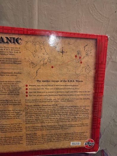 Brand New Airfix RMS Titanic