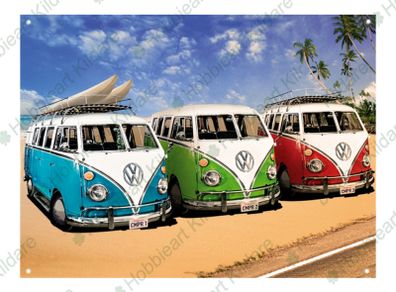 VW Camper van tin metal sign VW classic car sign