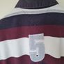 Tommy hilfiger rugby polo Size large Pit to pit 22" stripe cotton number 5 in excellent condition Image 10