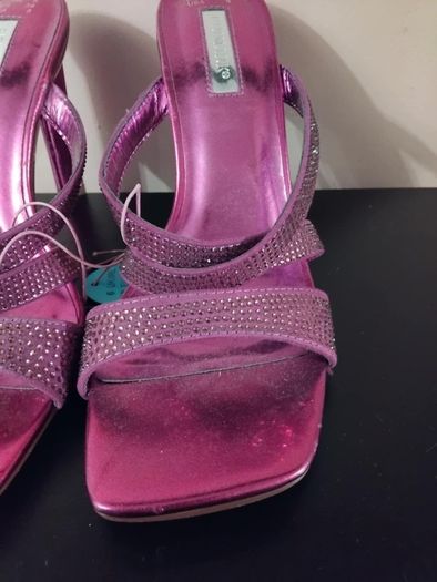 purple diamond heels new size 6