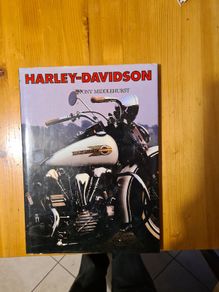 Harley-davidson Book By Tony Middlehurst.