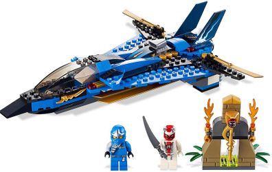 Lego Ninjago 9442: Jay's Storm Fighter (2012) 100% Complete (NO BOX)