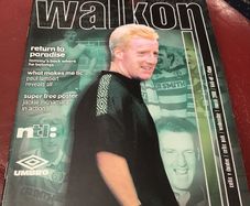 Celtic Football program V Dundee 1/3/2000