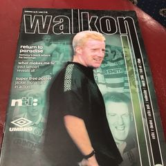 Celtic Football program V Dundee 1/3/2000