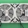 Corsair H100i RGB Platinum SE White 240MM AIO Liquid CPU Cooler Image 2