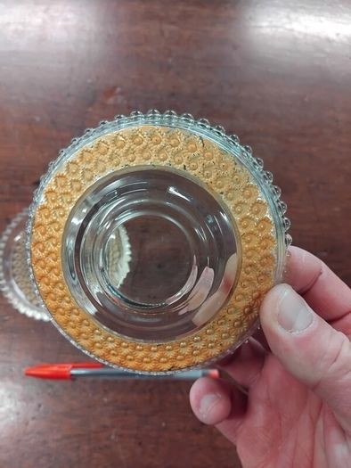 Pair of vintage Glass Dish