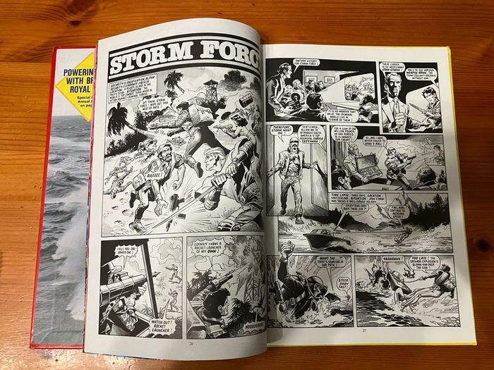 Comic: 'Eagle' annual 1991