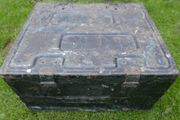 Vintage C216 British Ammo Box - WWII Military Munitions Case - 40MM Bofors - Dated 1944