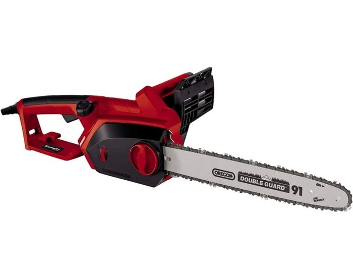 Electric Chainsaw -- 2000W, 16 Inch (40cm) OREGON Bar and Chain, Saw Kickback Protection, Tool-Free Tensioning -- For Effortless Cutting Of Wood, Trees and Branches (FREE POSTAGE)