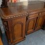 Large Victorian Walnut Mirror Back Sideboard. Image 2