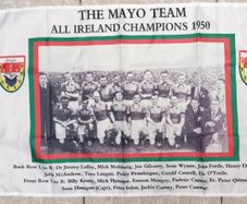 Mayo Team 1950 GAA flag.