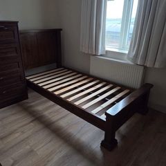 Walnut Single Bed