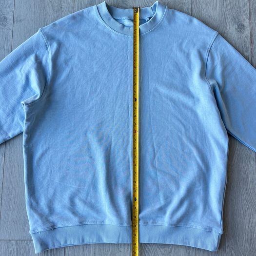 NEW Dunnes Stores Light Blue Relaxed Fit Sweatshirt Size L