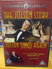 The Jolson Story + Jolson Sings Again Dvd Vintage Musical Movies Al Jolson