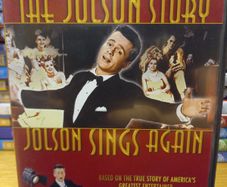 The Jolson Story + Jolson Sings Again Dvd Vintage Musical Movies Al Jolson