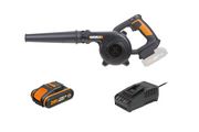 WORX 20V Workshop Blower with 2Ah Battery and Charger WX094
