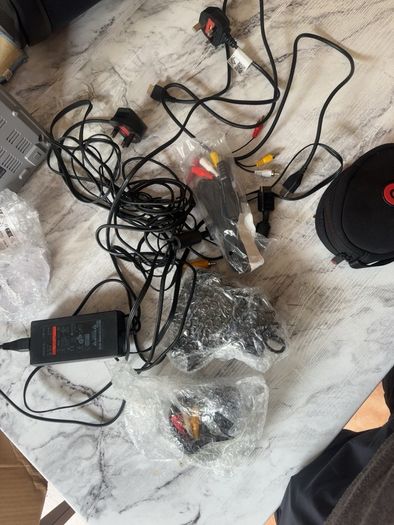 Stored consoles and games