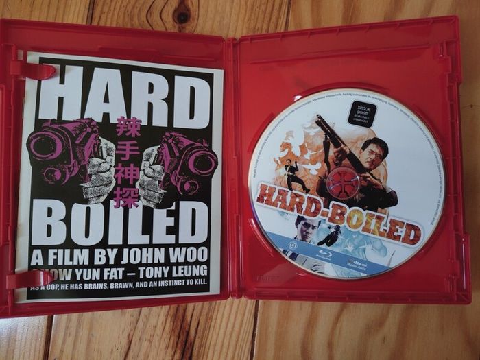 Hard Boiled Limited Edition Bluray - Free Standard Post
