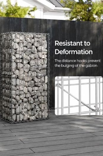 DIY Gabion baskets (100x50x50) x 10. FREE P&P