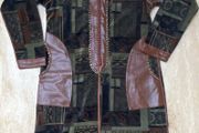 Vintage Velvet Tunic Dress Size Uk8