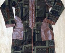 Vintage Velvet Tunic Dress Size Uk8