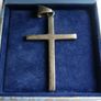 Vintage Large and Heavy Sterling Silver Cross Pendant 3,4 Inches - 21,4g Image 2