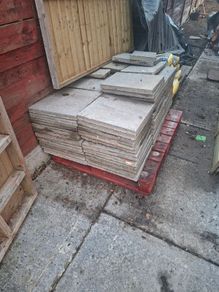 Patio slabs