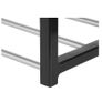 New Light Stable 4 Tier Shoe Rack Black Amazing Cabinet 8 Pairs Shoes #1257 Image 4