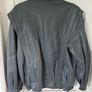 Vintage Grey Leather Jacket Size 40 Image 5