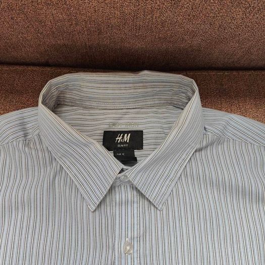 H&M Men's Long sleeve easy iron Shirt, size M