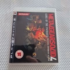Metal Gear Solid 4 PlayStation3 Ps3 Games Original