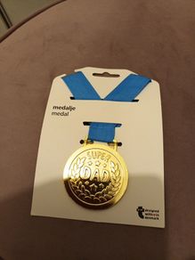 Super dad medal