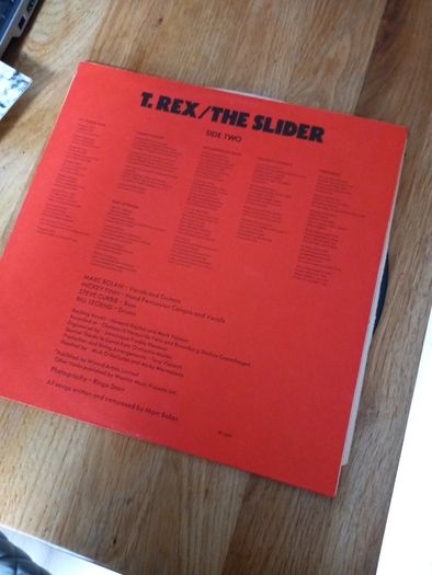 T Rex The Slider 12" lp First press