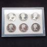Rare 1993 Crowns of Gibraltar .925 Sterling Silver Proof 6-Coin Set Image 2