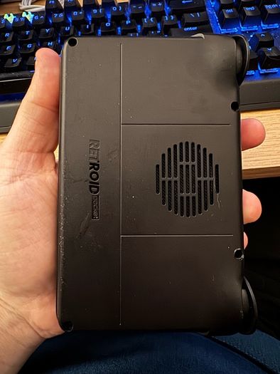 Retroid Pocket Flip 2 Custom PS2 case and buttons