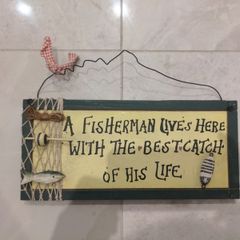 Fisherman sign