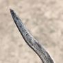 Vintage Javanese Kris hand forged letter opener Image 6