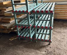 Plastic Shelving.