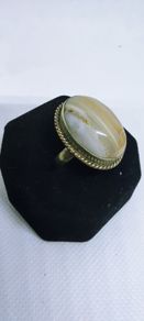 Vintage sterling silver gemstone ring