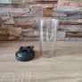 NEW 0.7L Blender Cup Bottle Clear w Gray Drinkable Lid Image 2