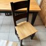 Solid Timber Dining Table & Chairs Image 4