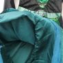 Young girls halloween costume princess dress black/green suit 7/8 yrs Image 3