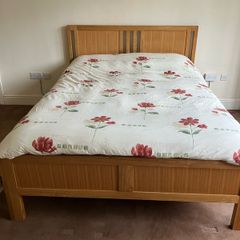 king size bed with mattress