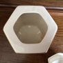 Masons Ironstone Chartreuse Green Gold Gilded Tea caddy Image 6