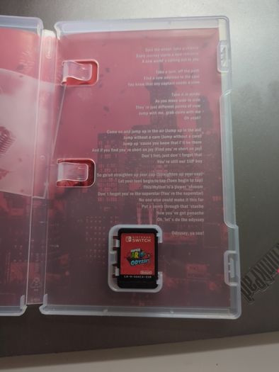 Super Mario Odyssey switch game